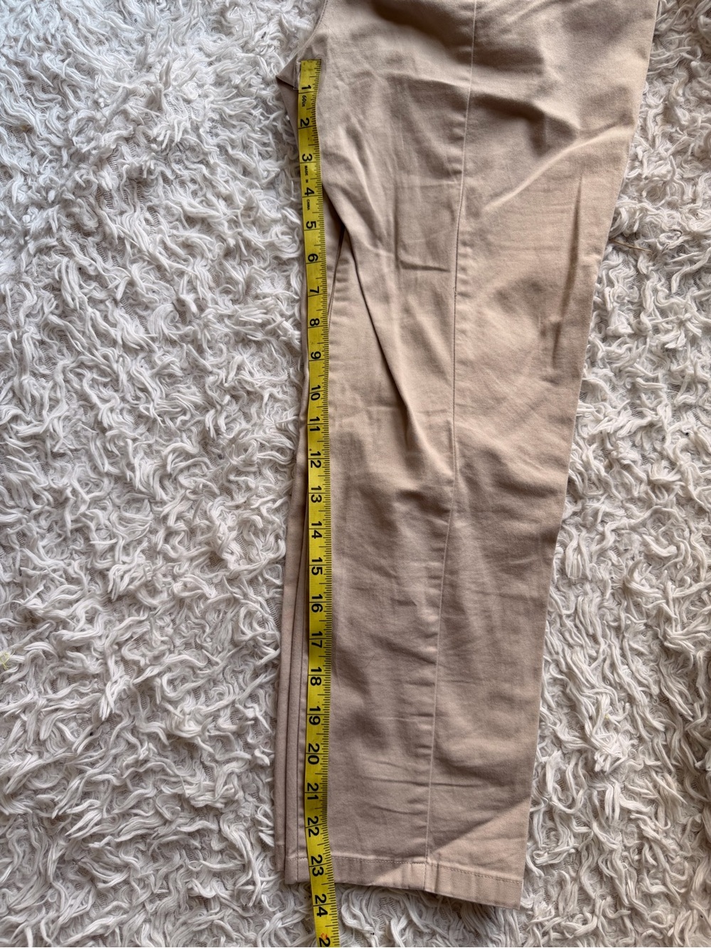 Ann Taylor Cambridge Crop Khaki Dress Chinos - Picture 7 of 9